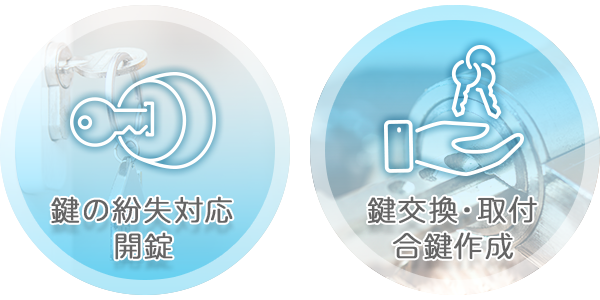 遺品整理・不用品回収・鍵交換